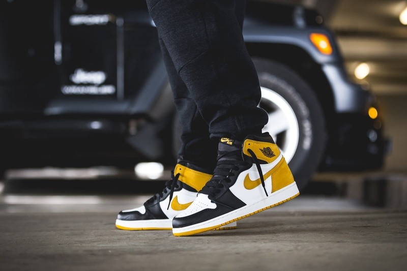 Air Jordan 1 High OG Yellow Ochre 555088 109 Grailify